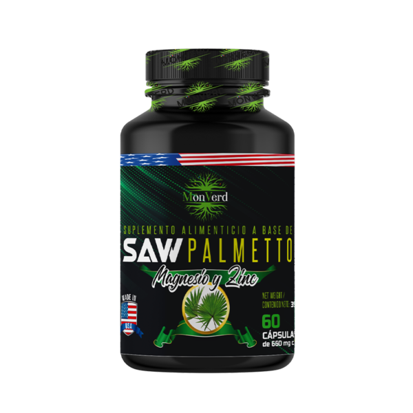 Saw Palmetto - Magnesio y Zinc - 30 softgels